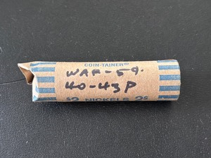 lot 65 image: Silver War Nickel Roll