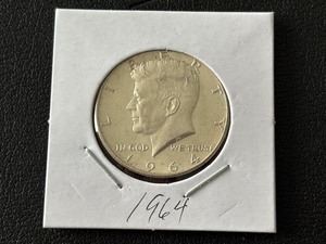 lot 15 image: 1964 Kennedy Half Dollar