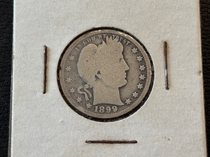 lot 20 image: 1899 Barber Quarter