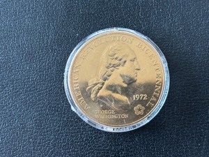 lot 53 image: 1972 Bicentennial Medallion