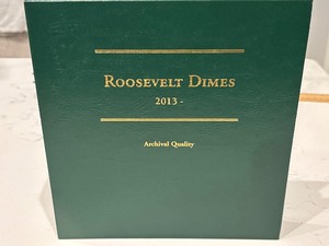 lot 150 image: Roosevelt Dimes and Book Includes Silver Proofs