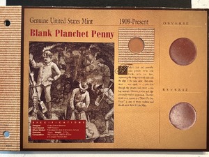 lot 88 image: Genuine Penny Planchet