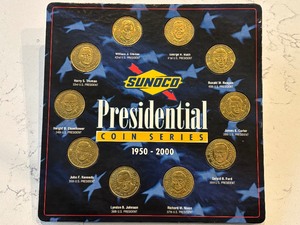 lot 100 image: Sunoco Presidential Coin Series