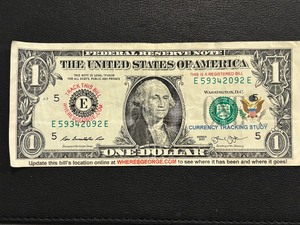 lot 110 image: 2013 Wheres George Federal Reserve Note