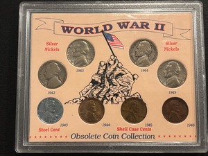 lot 113 image: World War II Coins