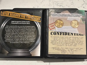 lot 119 image: 2006 P & D Sacagawea Dollars