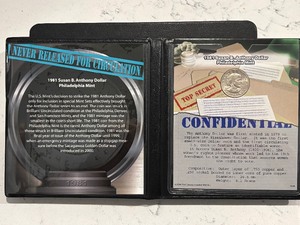 lot 120 image: 1981 Susan B. Anthony Dollar