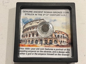 lot 123 image: Ancient Roman Bronze Coin