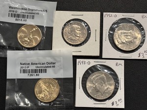 lot 131 image: Dollar Coins