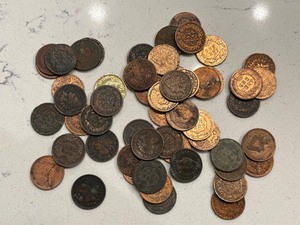 lot 133 image: Indian Head Cents