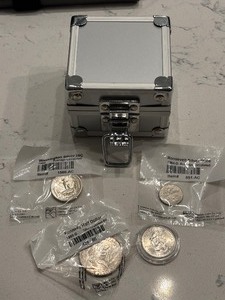 lot 142 image: Coins and Small Storage Case