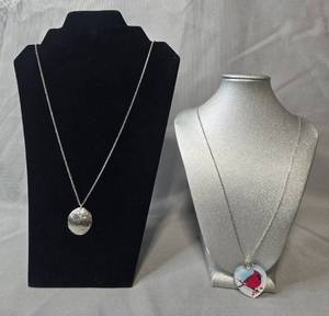 lot 63 image: Collection of Necklaces and Bracelets Including Charms and Decorative Pendants - displays not inc