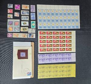 lot 98 image: Large Collection of Vintage Mint US Postage Stamps and Sheets