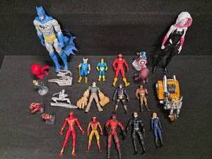 Marvel and DC action Figures
