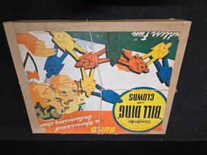 lot 3034 image: VINTAGE StromBecker BILL DING with Clowns, in box and Complete