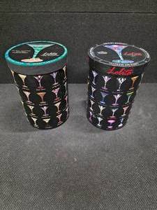 lot 3069 image: 2 Decorative Martini Glasses from the Lolita Love My Martini collection, new in box