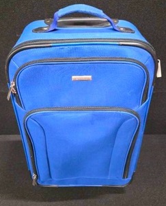 lot 3074 image: Cute Blue EMBARK Suitcase ( Extremely clean, like new )