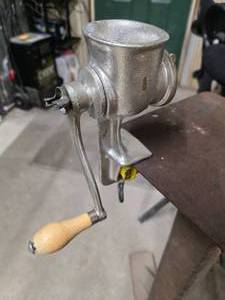 lot 3077 image: vintage Climax No. 51 food and meat choppergrinder.