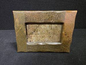 lot 3079 image: Stone Tabletop Picture Frame