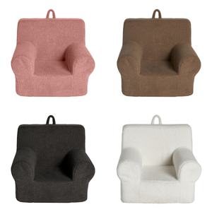 lot 14 image: NEW IN BOX 4 PACK 4 COLORS My Cloud Kidz Chair  Sherpa Fabric - Really Cool Living