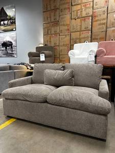 lot 57 image: OPEN BOX My Cloud Loveseat Earth Color - Really Cool Living