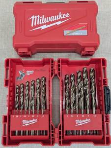 lot 19 image: Milwaukee Cobalt Drill Bit Set