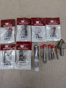 lot 41 image: Collection of Whiteside Router Bits and Accessories