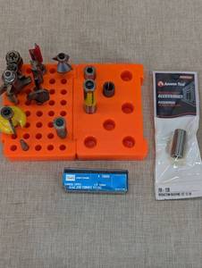 lot 48 image: Router Bit Set with Accessories