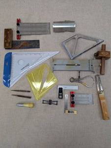 lot 51 image: Assorted Measuring and Marking Tools