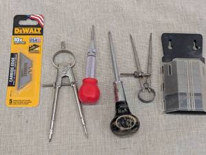 lot 53 image: Assorted Hand Tools and Blades