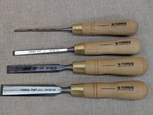 lot 56 image: Set of Narex Woodworking Chisels