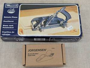 lot 63 image: Record 778 Rebate Plane and Jorgensen No.102 Block Plane