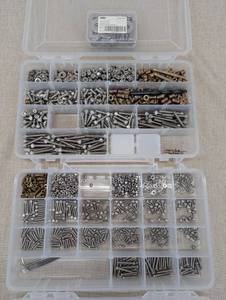 lot 67 image: Assorted Stainless Steel Fastener Set
