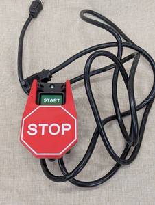 lot 85 image: Foot Pedal Switch with Stop and Start Buttons