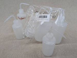 lot 96 image: Set of Plastic Wash Bottles