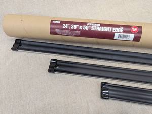 lot 104 image: Set of Aluminum Straight Edges