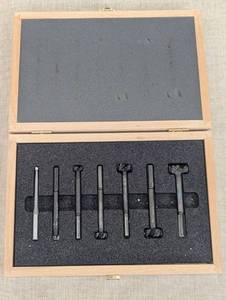 lot 112 image: FAMAG Bormax Forstner Bit Set in Wooden Case
