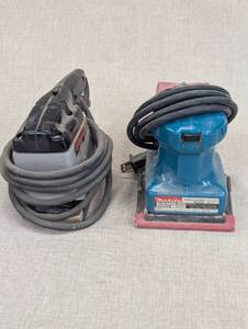 lot 116 image: Makita and Craftsman Finishing Sanders