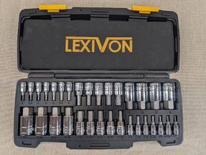 lot 129 image: Lexivon Hex Bit Socket Set