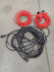 lot 173 image: Assorted Power Extension Cords