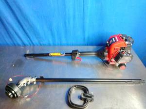 lot 3 image: Troy-Bilt Straight Shaft String Trimmer, 25cc 2-Cycle Engine, 16in