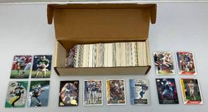 lot 39 image: Misc. Unsorted Football Cards