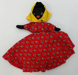 lot 78 image: Est. Value $300.00 - $400.00 Vintage RARE Topsy-Turvy Rag Doll 11