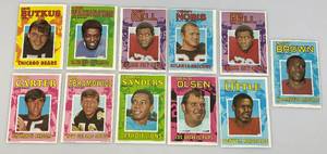 1971 Topps Chewing Gum Company 5" x 7" Mini Sports Posters