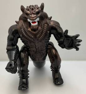 lot 98 image: 1993 TYCO GORZAK Voice Command Beast Warrior 13 Action Figure Monster (Seems To Works As It Should)
