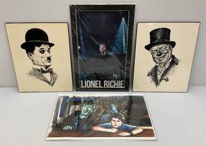 lot 108 image: Misc. Signs And Pictures Including Lionel Richie And more