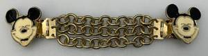 lot 130 image: VERY RARE Vintage Clip On Mickey Mouse Collar Piece 5