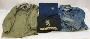 lot 137 image: Misc. Hoodies And Jackets Size XL