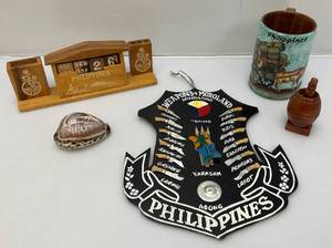 lot 209 image: Misc. Vintage Phillipines Collectibles