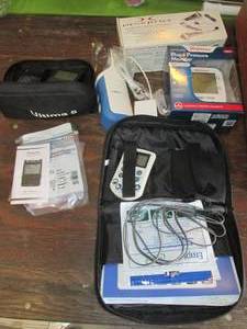 lot 754 image: Blood pressure monitor, tens unit a...